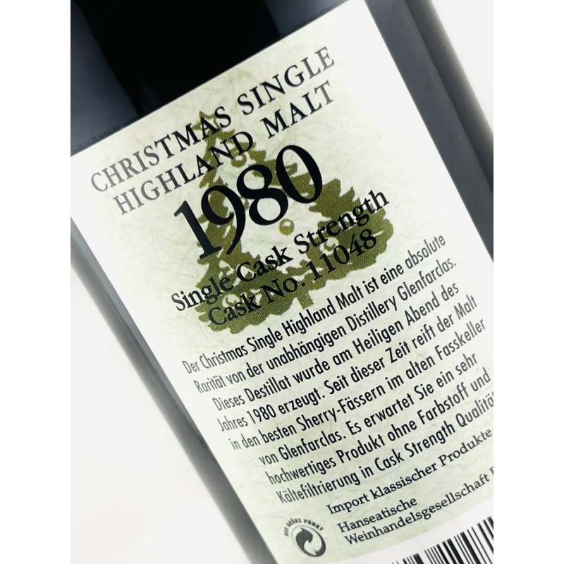 Glenfarclas 1980 Single Sherry Cask Christmas Edition