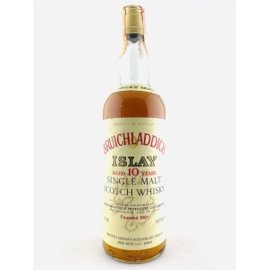 Bruichladdich 1980s 10 Year Old Moon Import Cask Strength