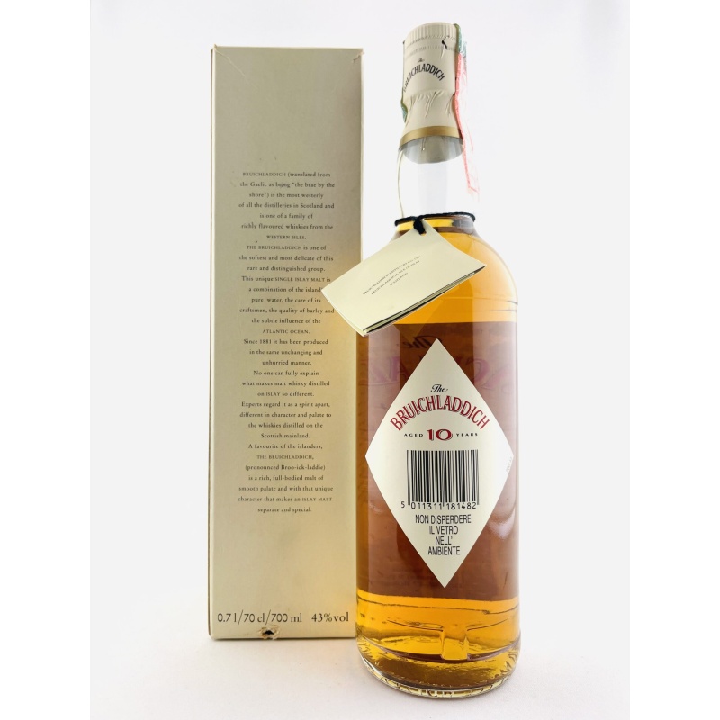 Bruichladdich 1980s 10 Year Old Rinaldi Import
