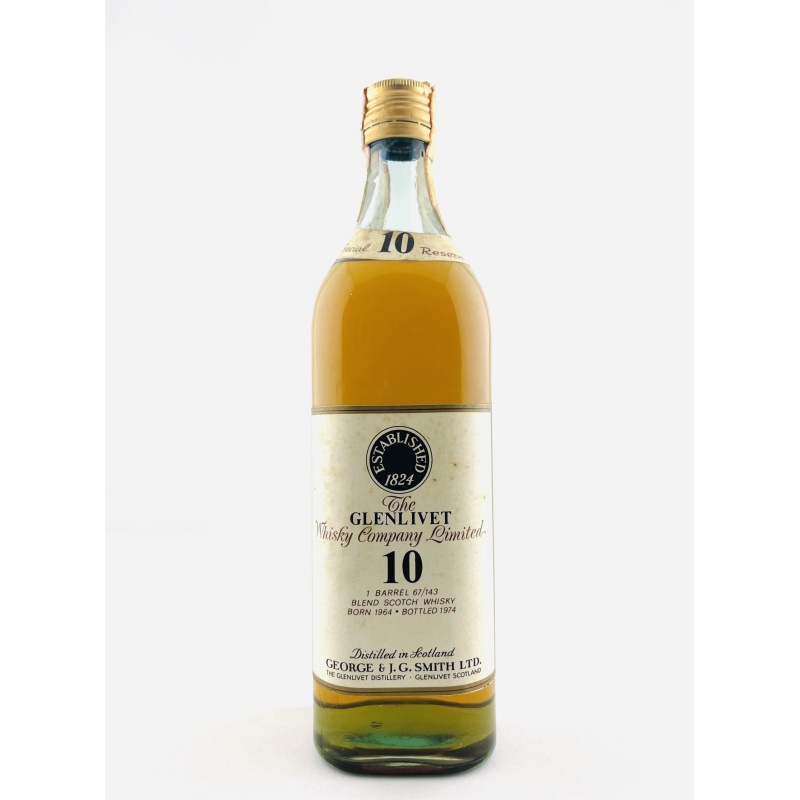 Glenlivet 1964 10 Year Old