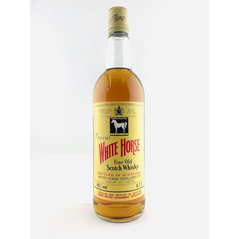 White Horse 1980s Fine Old Scotch Whisky