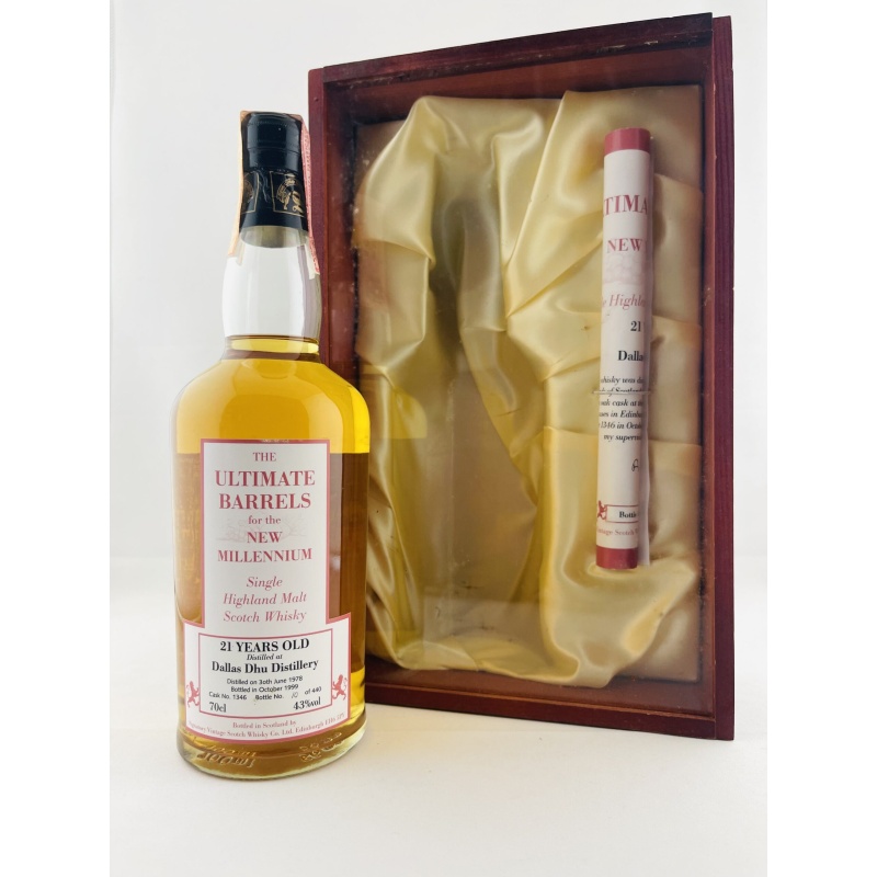 Dallas Dhu 1978 21 Year Old Ultimate Barrels for the New Millennium