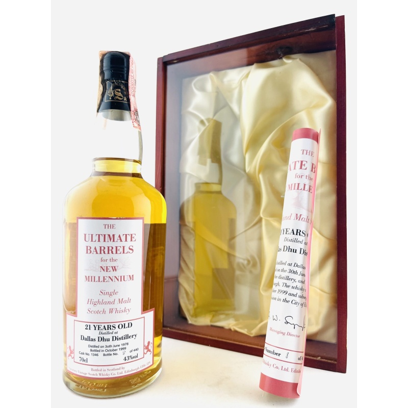 Dallas Dhu 1978 21 Year Old Ultimate Barrels for the New Millennium