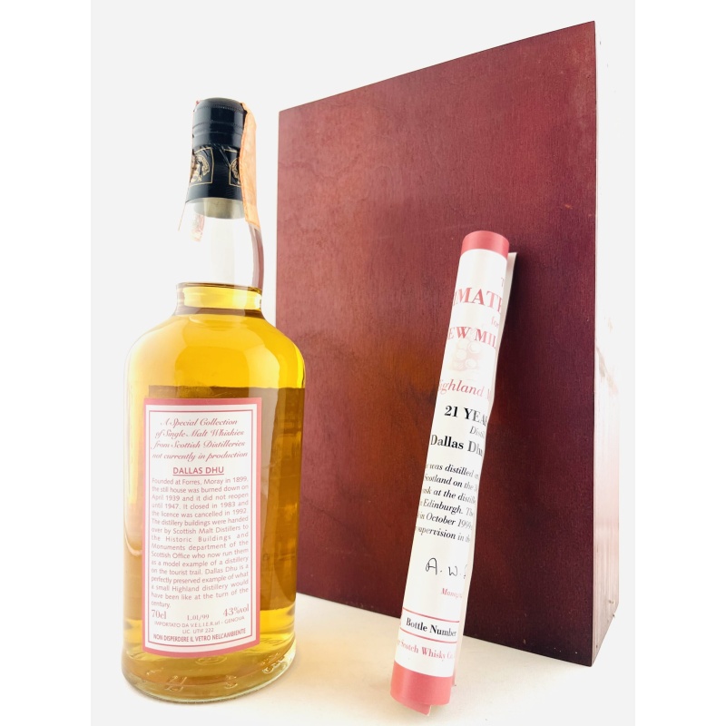 Dallas Dhu 1978 21 Year Old Ultimate Barrels for the New Millennium