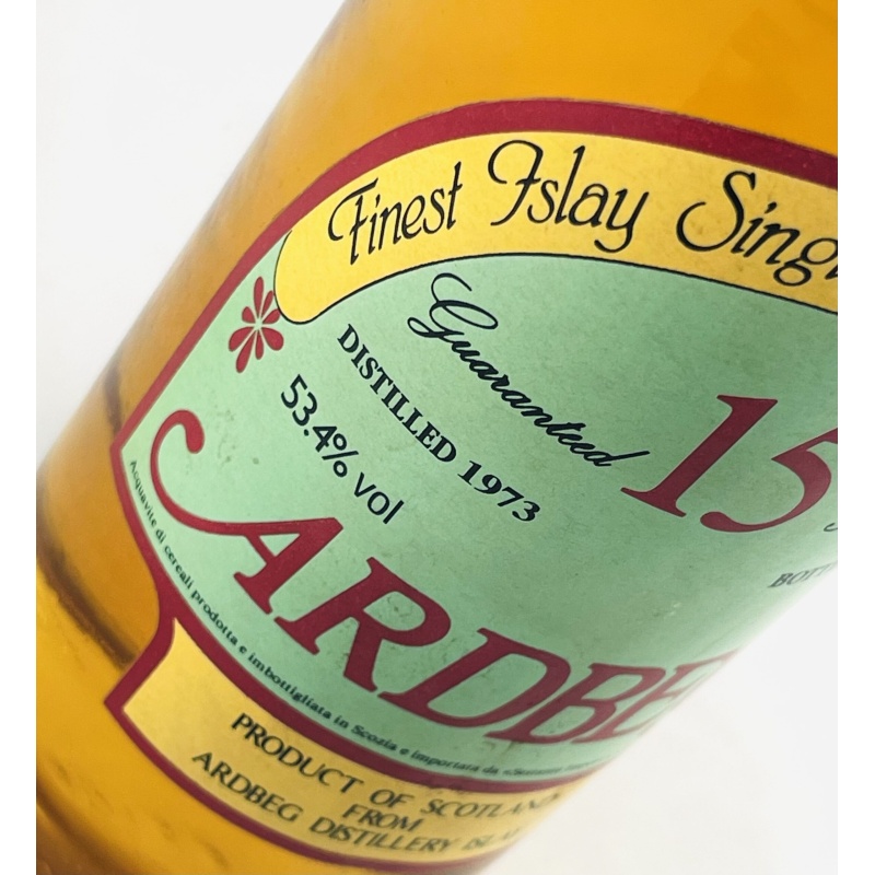 Ardbeg 1973 15 Year Old Cask Strength