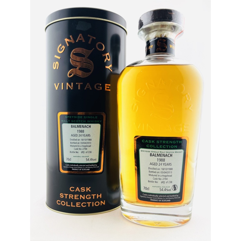 Balmenach 1988 24 Year Old Cask Strength Collection