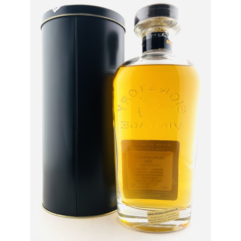 Glen Garioch 1990 20 Year Old Cask Strength Collection