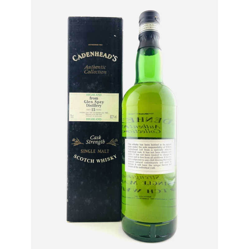 Glen Spey 1981 15 Year Old Authentic Collection