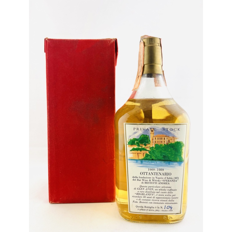 Glen Avon 5 Year Old Bestetti Import