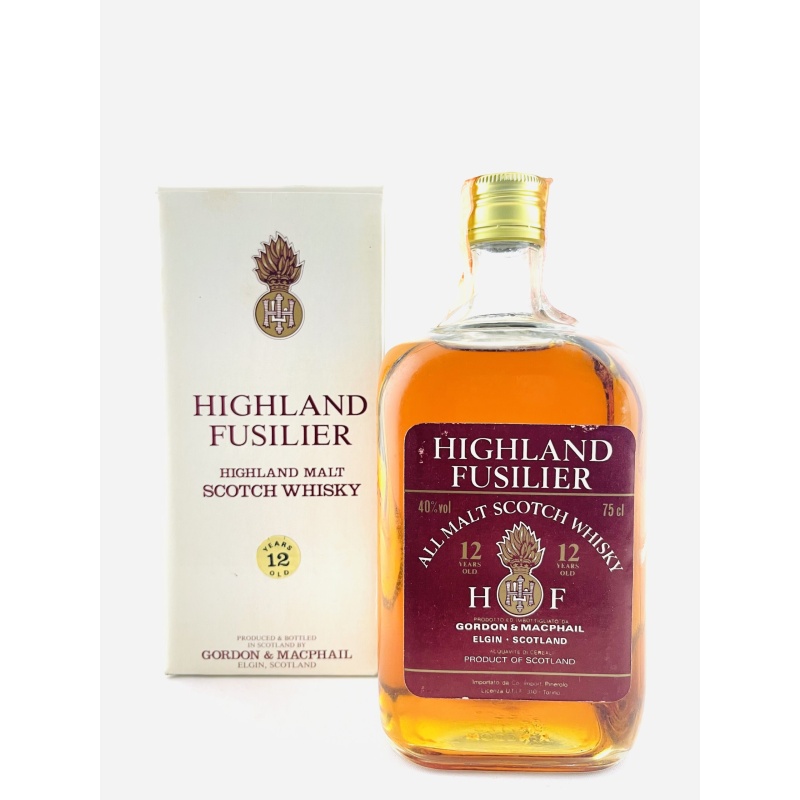 Highland Fusilier 1980s 12 Year Old