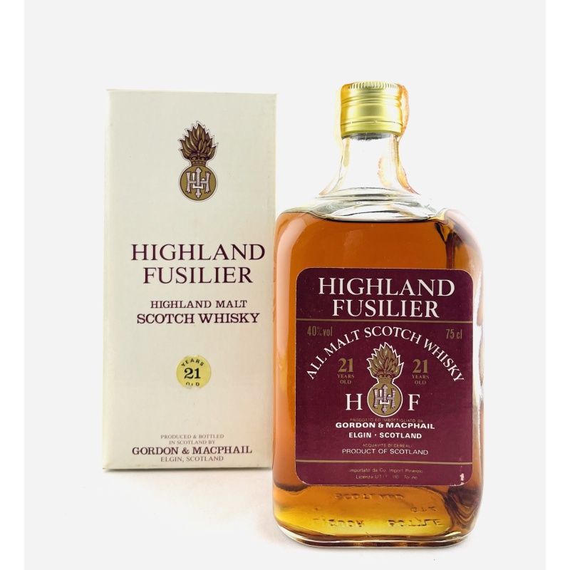 Highland Fusilier 1980s 21 Year Old Pinerolo Import