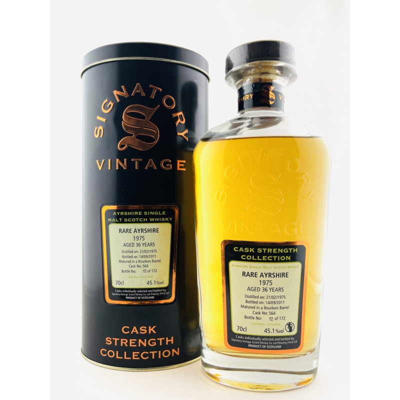 Ladyburn - Ayrshire 1975 36 Year Old Cask Strength Collection