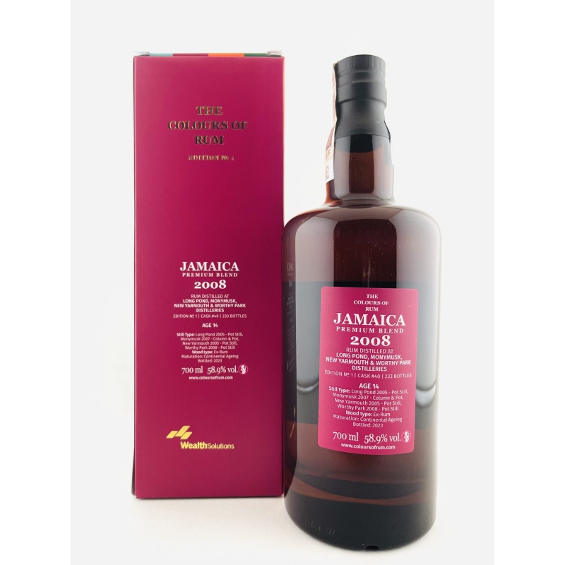 Jamaica Blend 2008 Colours of Rum 14 Year Old Edition No.1