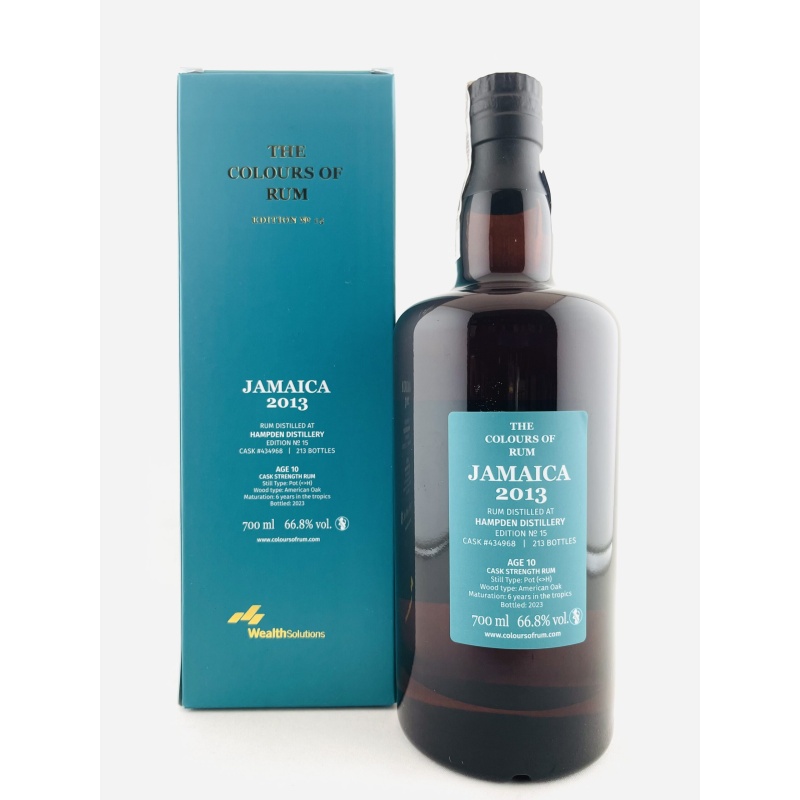 Hampden 2013 Colours of Rum 10 Year Old Edition No.15