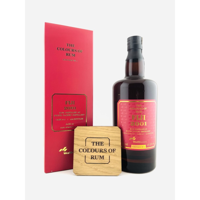 South Pacific 2001 Colours of Rum 21 Year Old Edition No.1