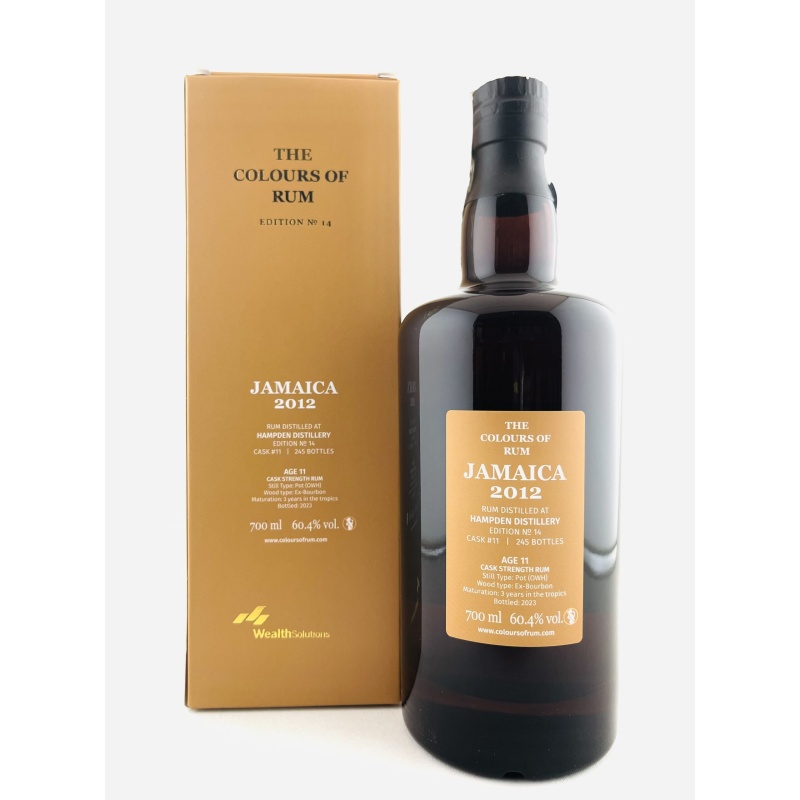 Hampden 2012 Colours of Rum 11 Year Old Edition No.14