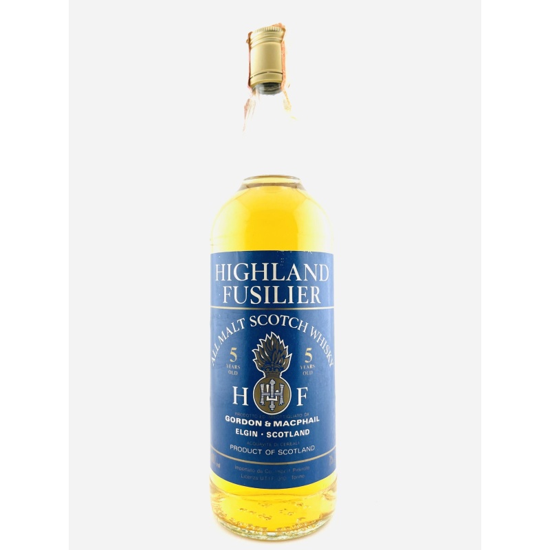 Highland Fusilier 1980s 5 Year Old Pinerolo Import