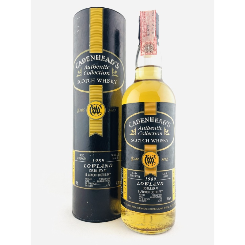 Bladnoch 1989 12 Year Old Authentic Collection