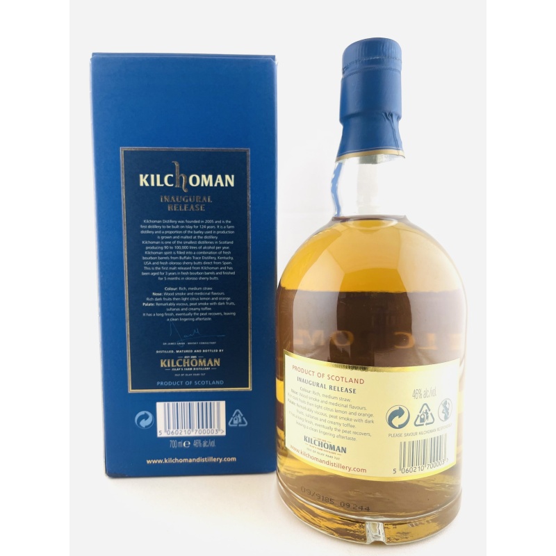 Kilchoman Inaugural Release 2009