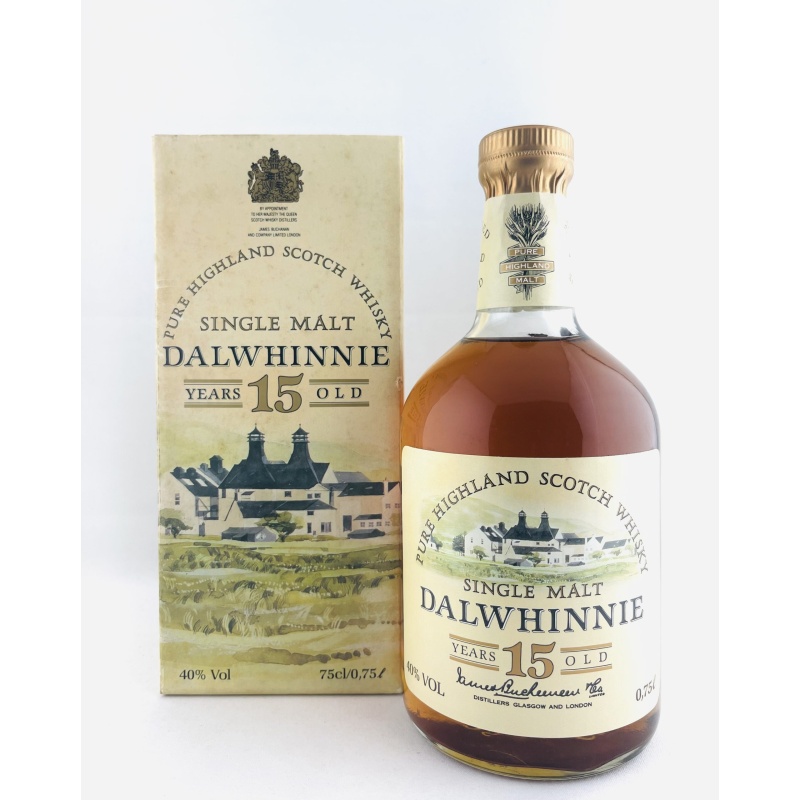 Dalwhinnie 1980s 15 Years James Buchanan
