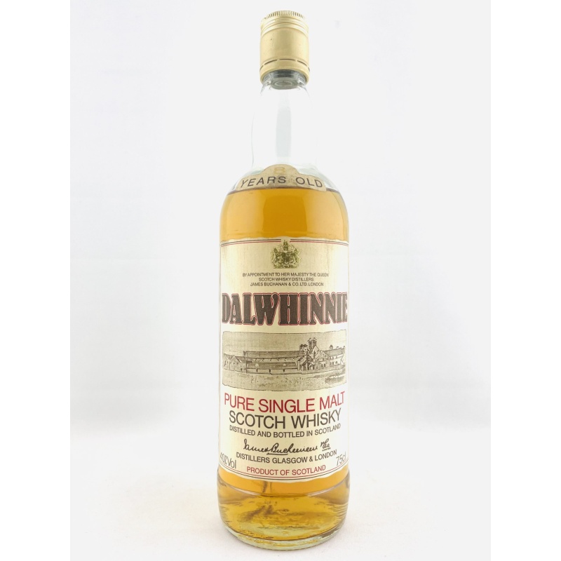 Dalwhinnie 1980s 8 Year Old James Buchanan