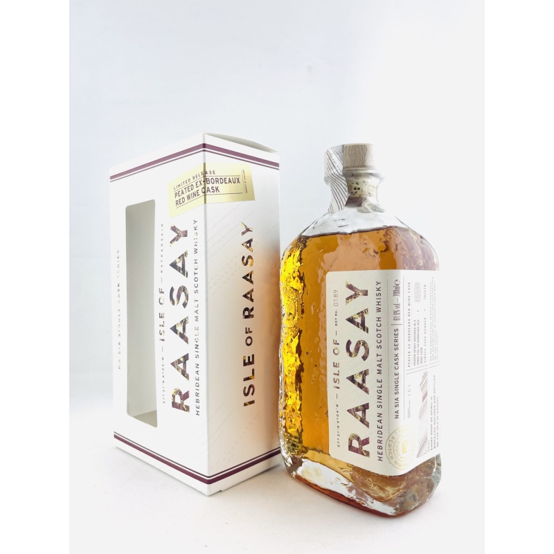 Raasay Na Sia Single Peated Ex-Bordeaux Red Wine Cask