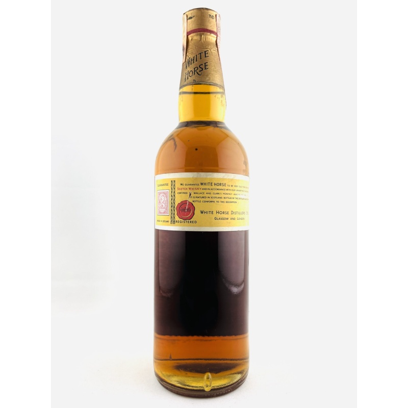 White Horse 1960s Scotch Whisky Soffiantino Import