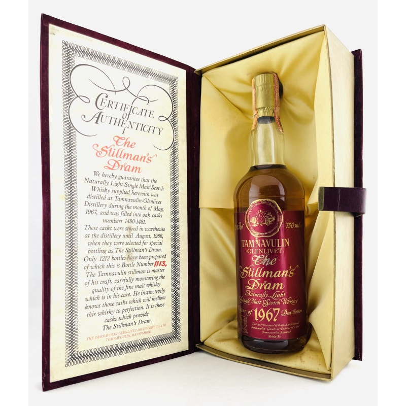 Tamnavulin 1967 19 Year Old Stillman's Dram Moon Import
