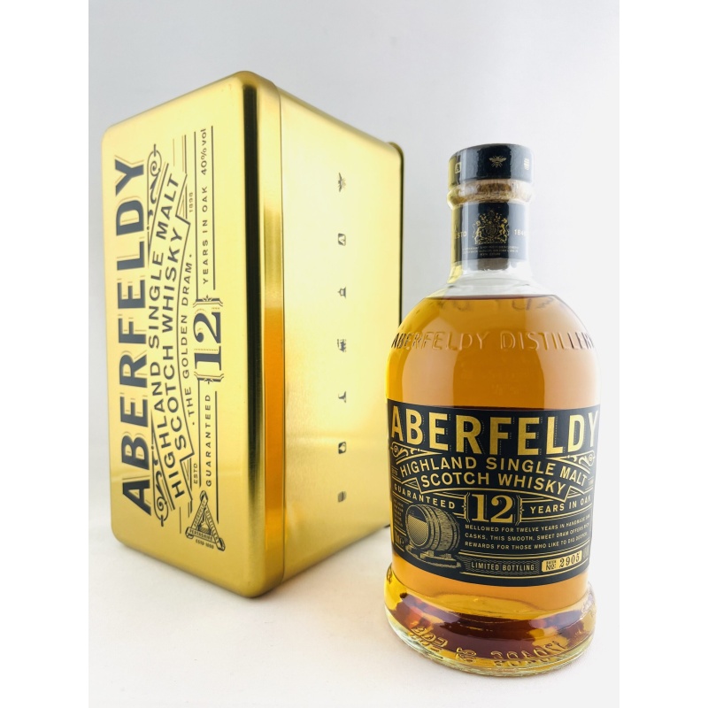 Aberfeldy 12 Year Old Gold Box