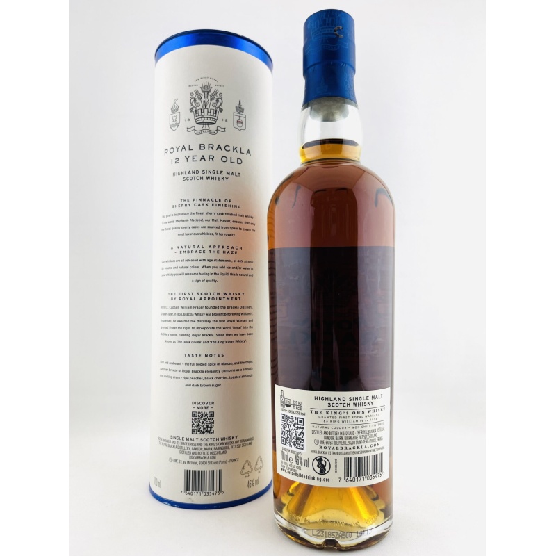 Royal Brackla 12 Year Old Sherry Cask Finish