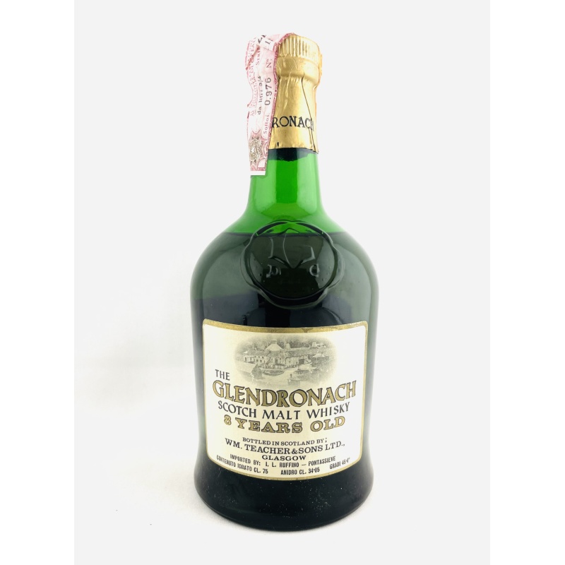 Glendronach 1970s 8 Year Old Teacher's - Ruffino Import