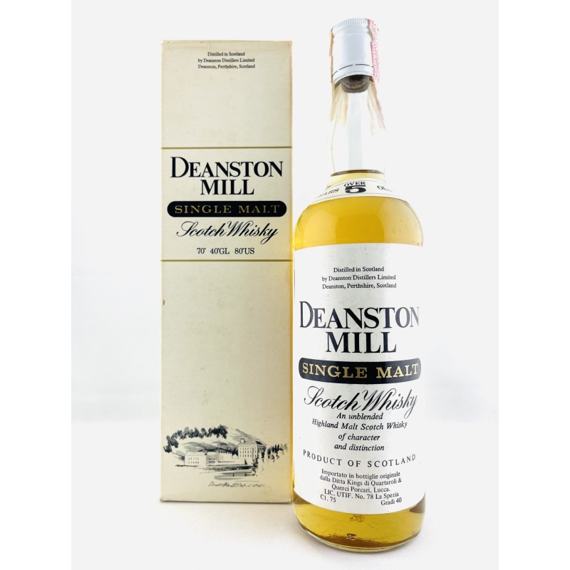 Deanston Mill 1970s 5 Year Old King's Import
