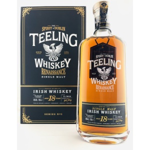 Teeling Renaissance Series 18 Year Old Full Set No.1 - No.5