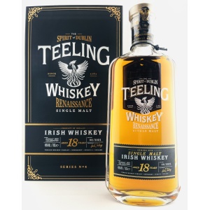 Teeling Renaissance Series 18 Year Old Full Set No.1 - No.5