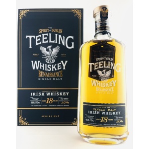 Teeling Renaissance Series 18 Year Old Full Set No.1 - No.5
