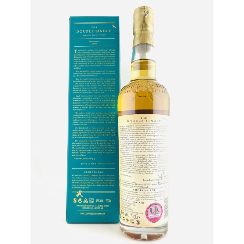Compass Box The Double Single 2017 Release