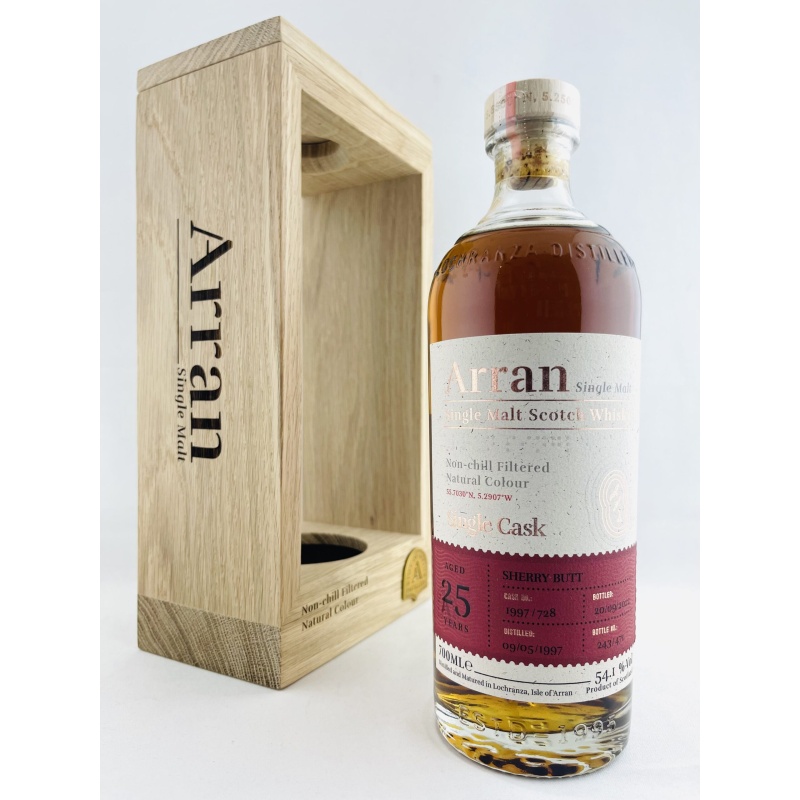 Arran 1997 25 Year Old Single Cask #728
