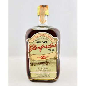 Glenfarclas 1980s 21 Year Old Frattina Import