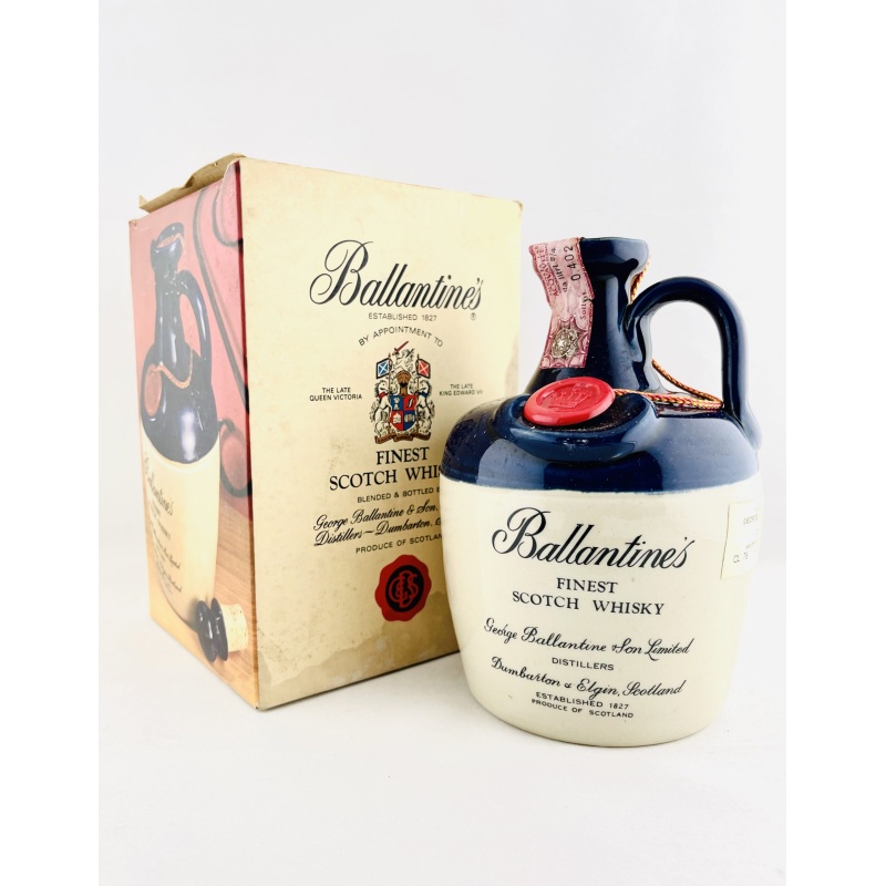 Ballantine's 1970s Finest Scotch Decanter
