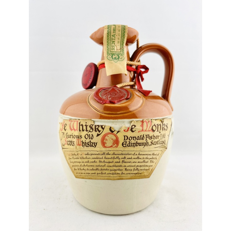 Ye Monks Stoneware Decanter