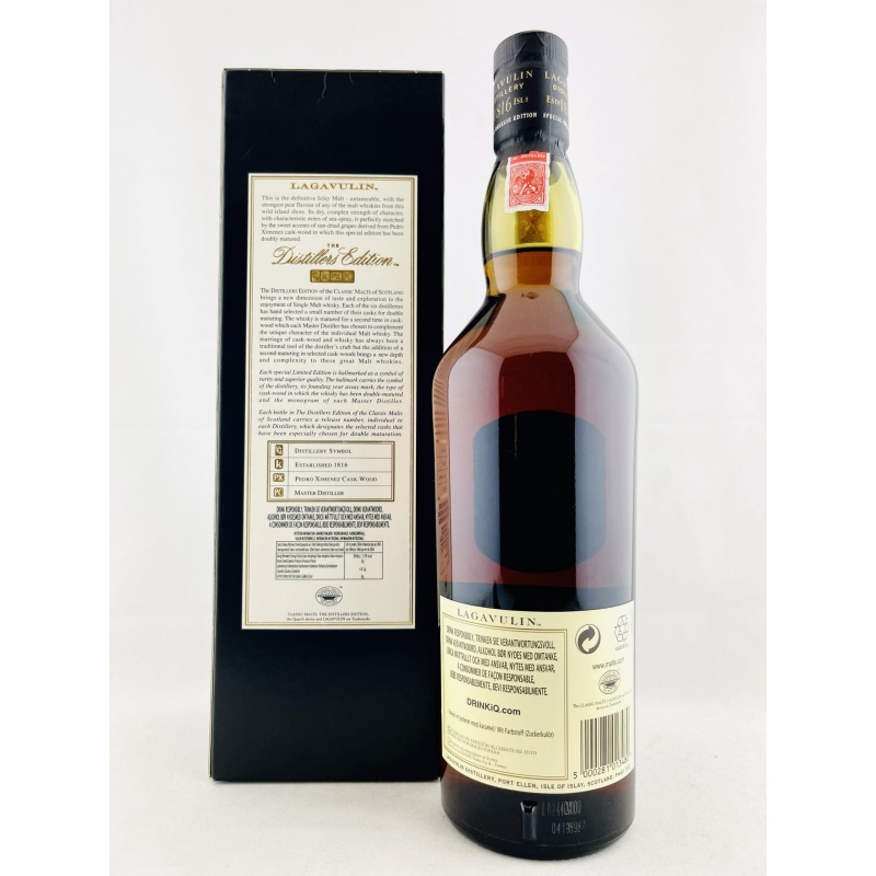 Lagavulin 1994 Distillers Edition 2010 Release