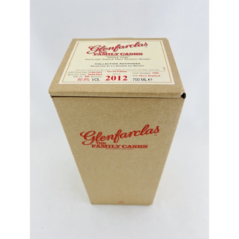 Glenfarclas 2012 Family Cask Collection Antipodes LMDW