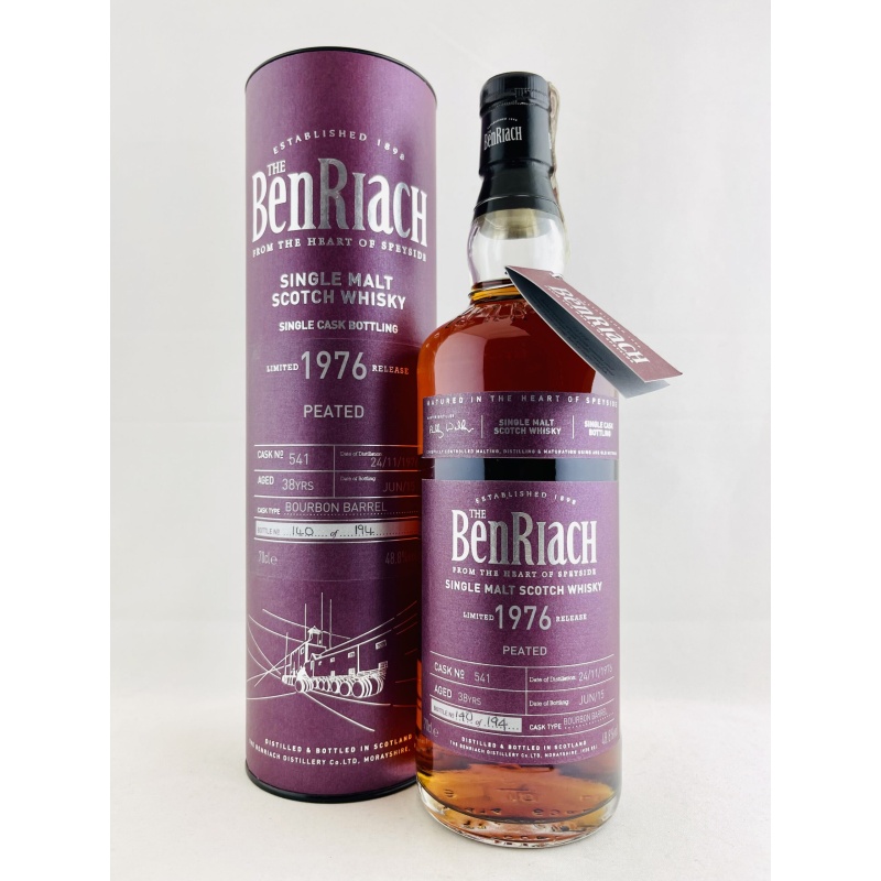 Benriach 1976 38 Year Old Peated Limited Release