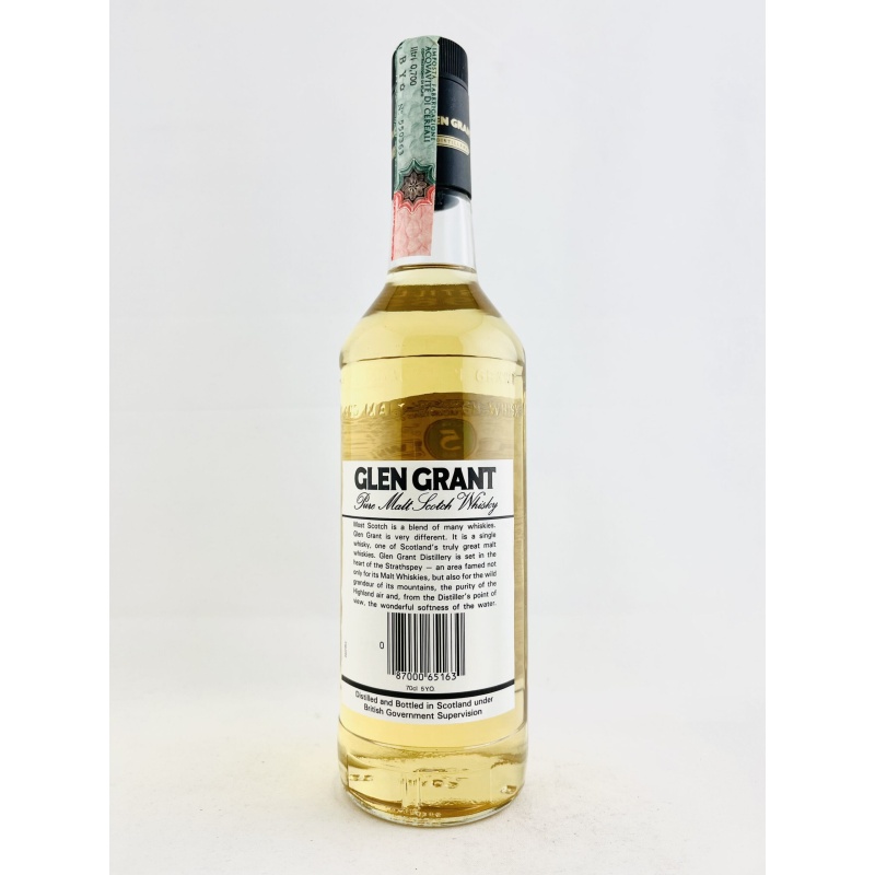 Glen Grant 1985 5 Year Old Seagram Italia Import