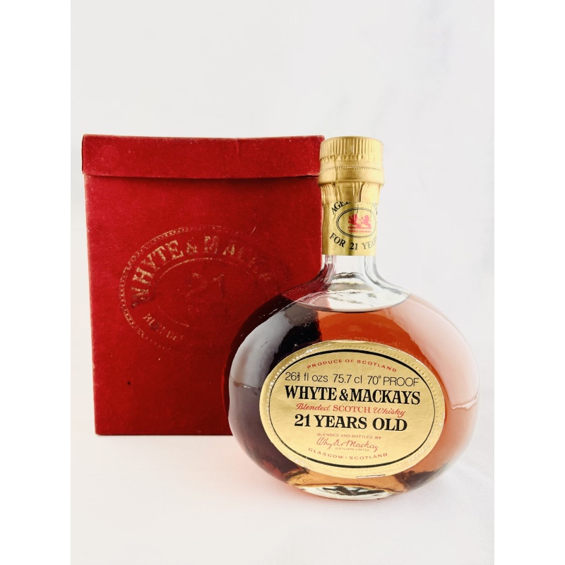 Whyte & Mackay 1970s 21 Year Old