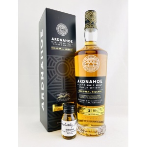 Ardnahoe 5 Year Old Inaugural Release 2024 + 3cl Sample
