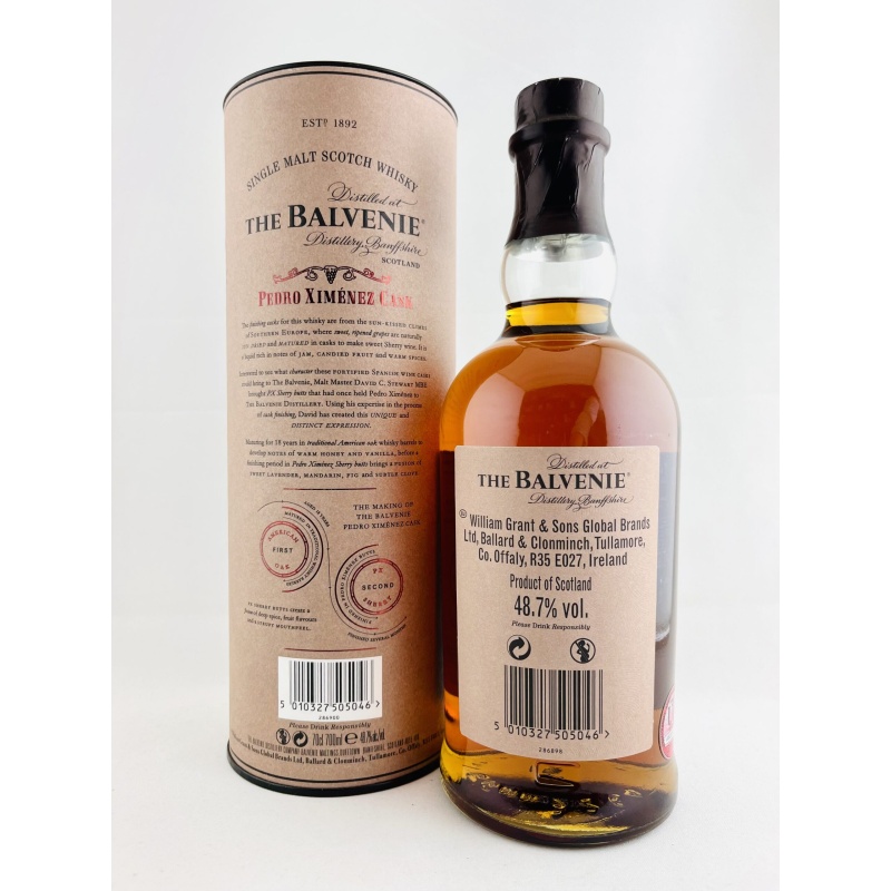 Balvenie 18 Year Old Pedro Ximenez Cask