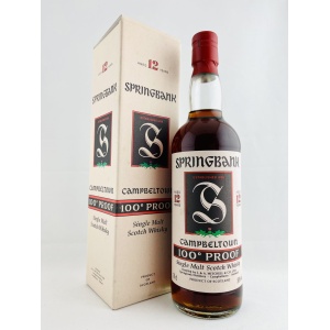 Springbank 1990s 12 Year Old Green Thistle 100 Proof