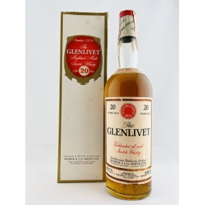 Glenlivet 1970s 20 Year Old Baretto Import