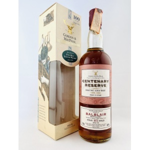 Gordon & MacPhail Centenary Reserve Set